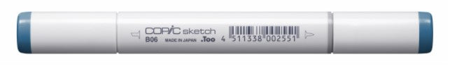 Copic Sketch Marker Blues, Peacock Blue B06 | 4511338002551