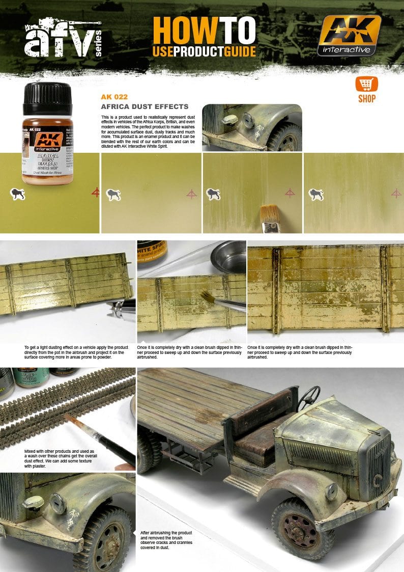 AK Interactive Africa Dust Effects | 8436535570220