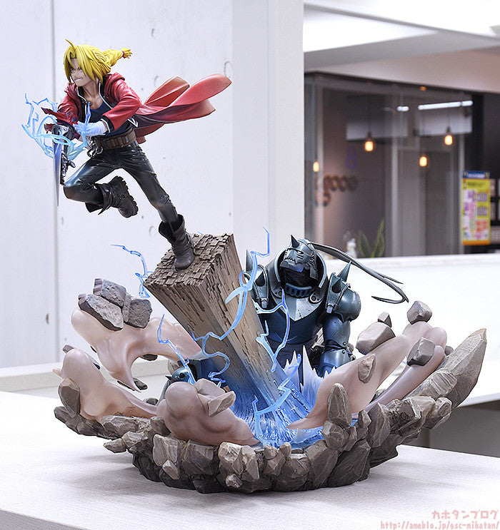 Fullmetal Alchemist Brotherhood Series Edward Elric & Alphonse Elric Figure | 4580416945233