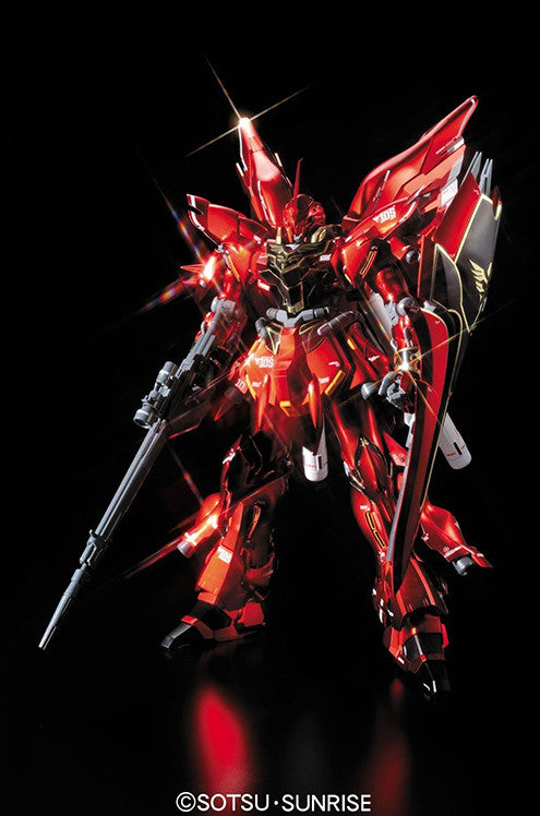 Mobile Suit Gundam Unicorn - MSN-06S Sinanju - MG, MG Ver.Ka - Titanium Finish - 1/100(Bandai)