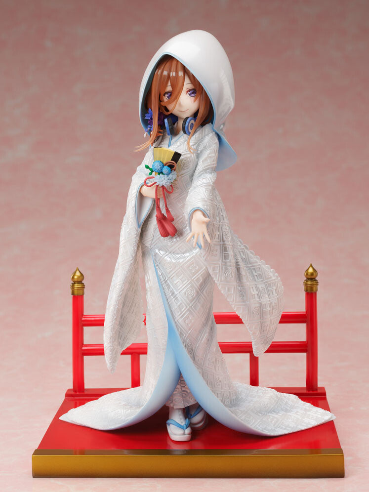 FURYU Corporation The Quintessential Quintuplets 2 Miku Nakano -Shiromuku- 1/7 Scale Figure | 4589584958403