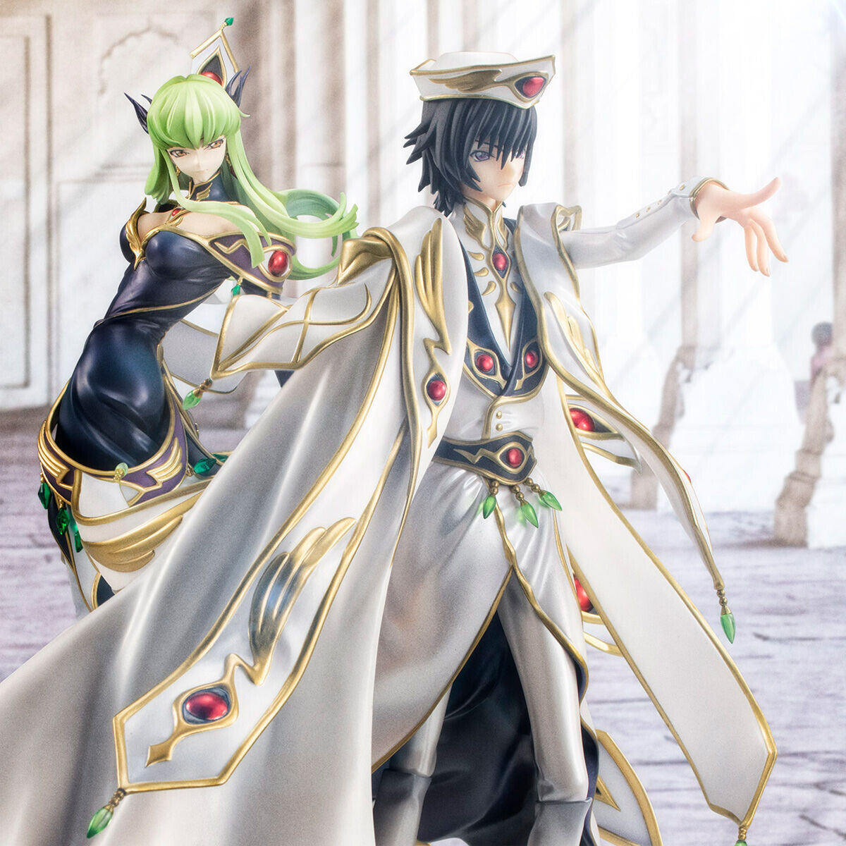 Megahouse G.E.M Lelouch Vi Britannia& C.C Set "Code Geass" | 4535123833991