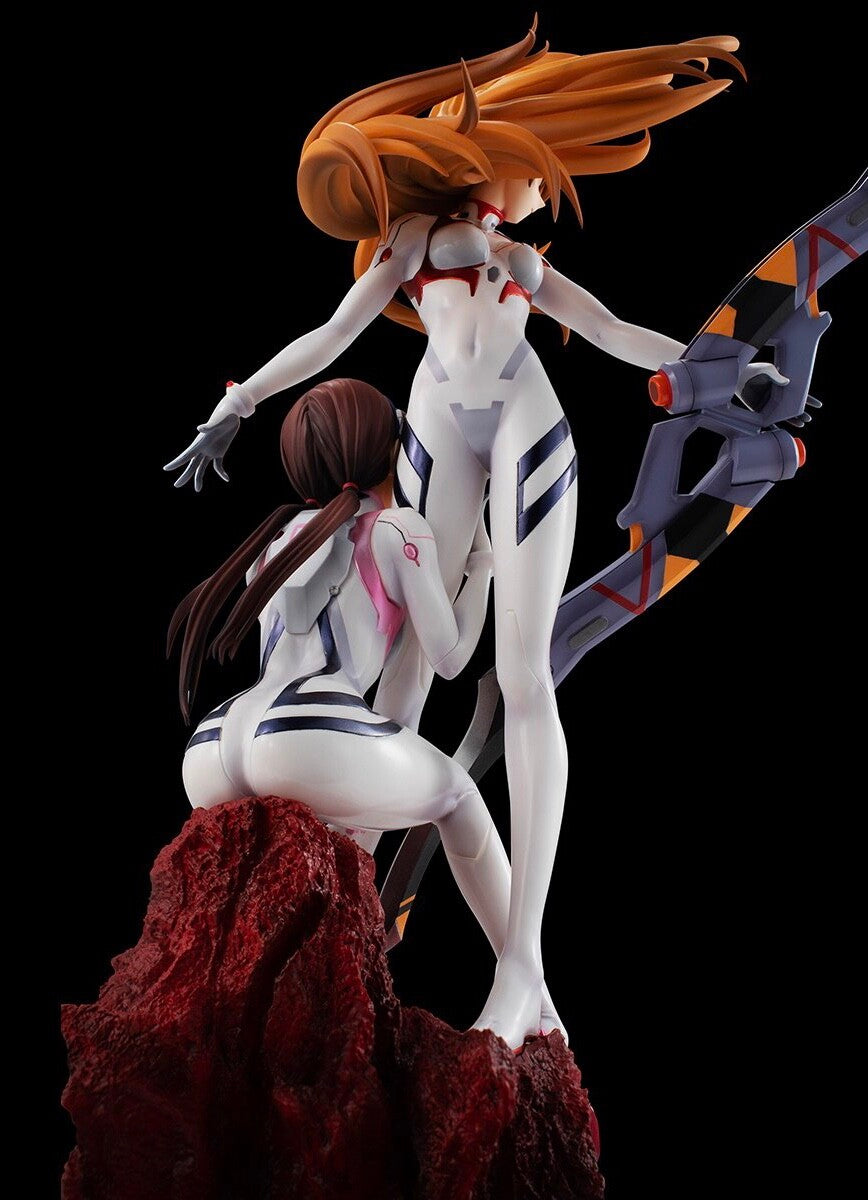Megahouse GEM Series Asuka Langley Shikinami & Mari Makinami Illustrious (3.0 + 1.0 Thrice Upon a Time) "Evangelion" - P-REX Hobby