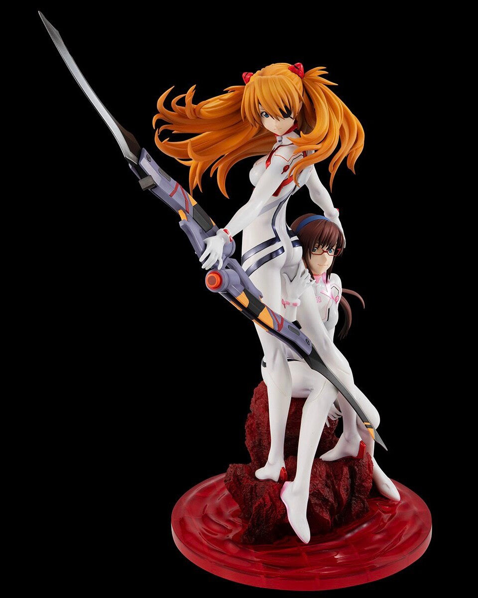 Megahouse GEM Series Asuka Langley Shikinami & Mari Makinami Illustrious (3.0 + 1.0 Thrice Upon a Time) "Evangelion" - P-REX Hobby