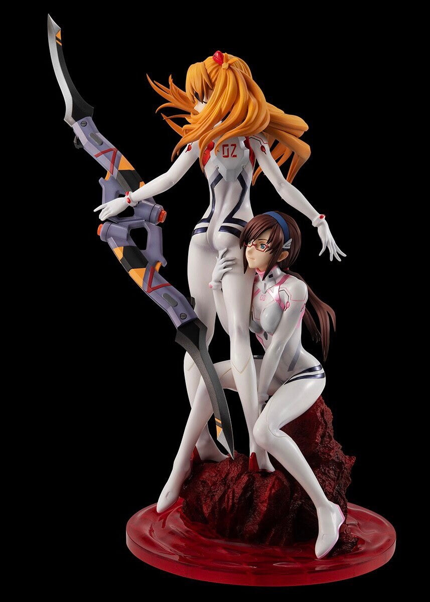 Megahouse GEM Series Asuka Langley Shikinami & Mari Makinami Illustrious (3.0 + 1.0 Thrice Upon a Time) "Evangelion" - P-REX Hobby