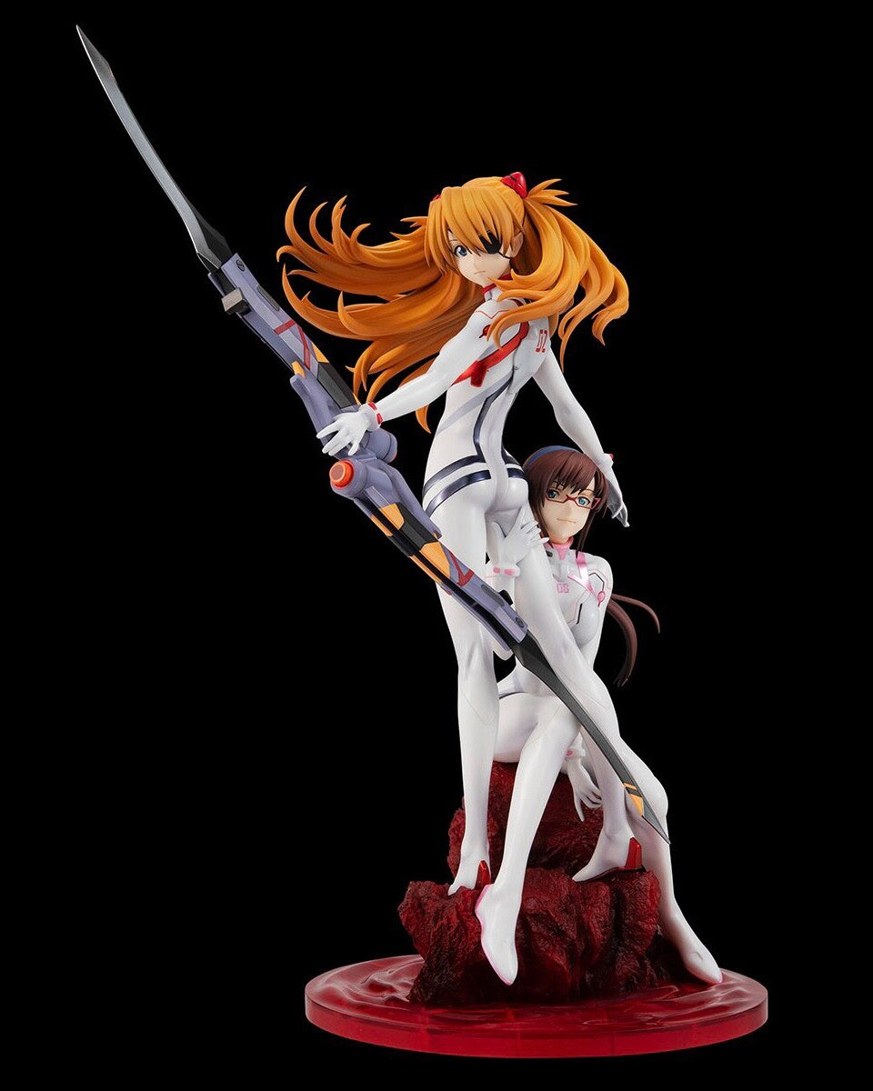 Megahouse GEM Series Asuka Langley Shikinami & Mari Makinami Illustrious (3.0 + 1.0 Thrice Upon a Time) "Evangelion" - P-REX Hobby