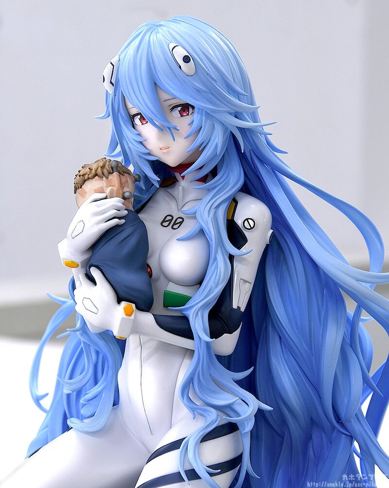 Good Smile Company Rebuild of Evangelion Series Rei Ayanami Long Hair Ver. 1/7 Scale Figure