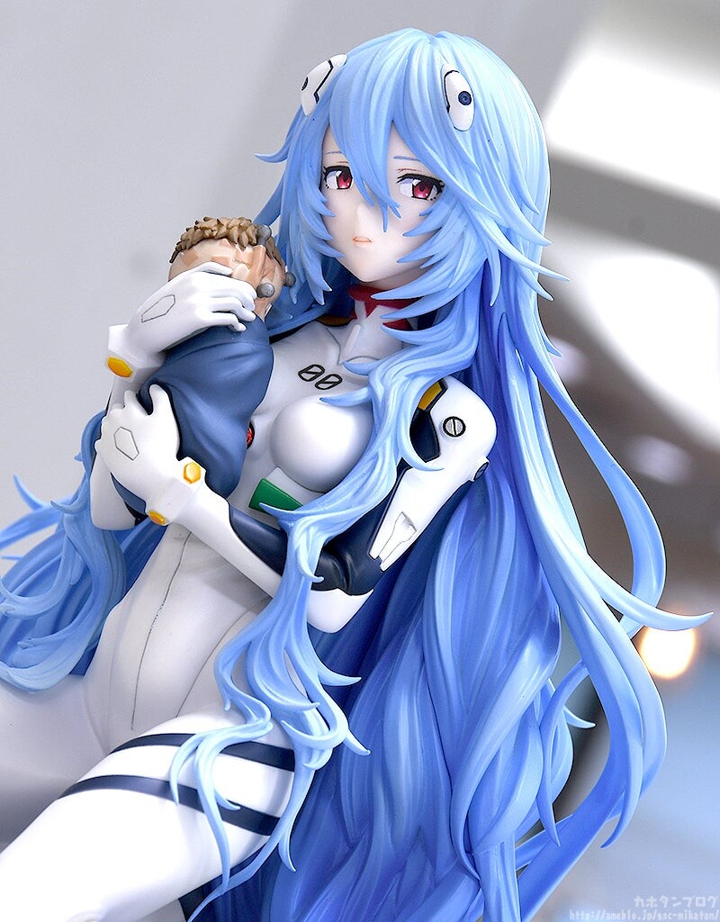 Good Smile Company Rebuild of Evangelion Series Rei Ayanami Long Hair Ver. 1/7 Scale Figure