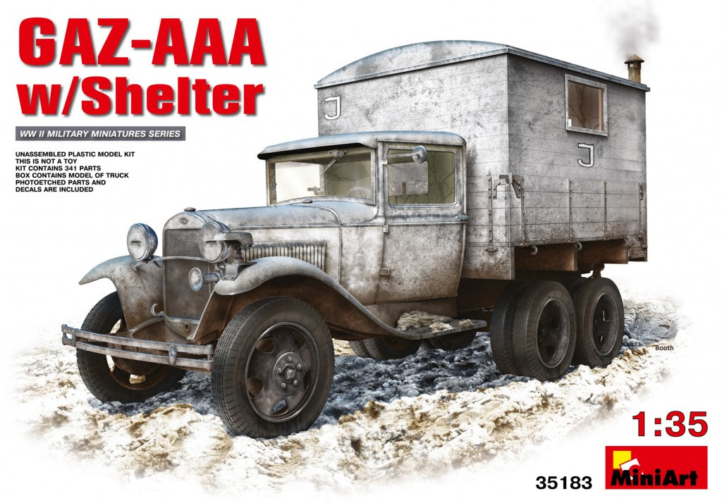 MiniArt GAZ-AAA with Shelter (1/35) | 4820183310200