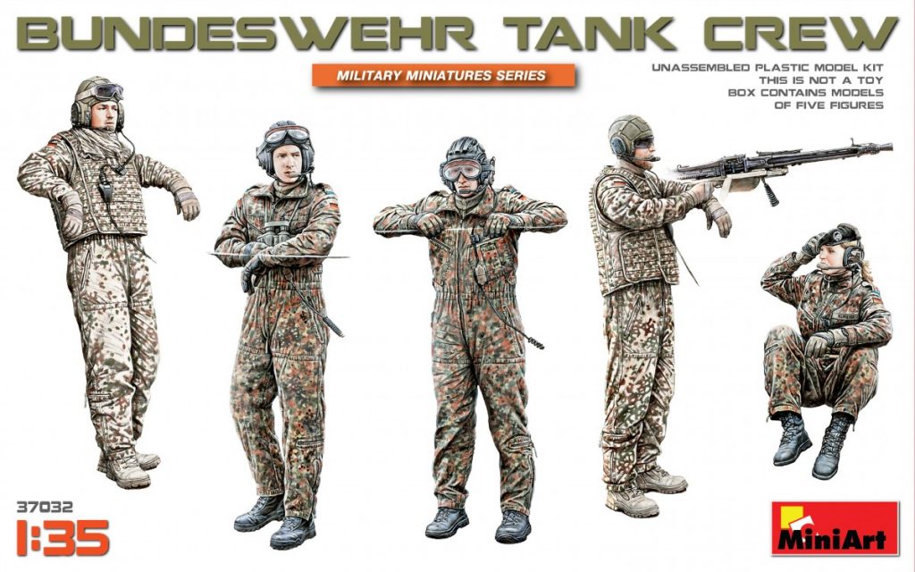 MiniArt 1/35 Bundeswehr Tank Crew | 4820183311214