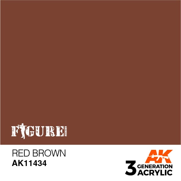 AK Interactive 3G Red Brown | 8435568311008