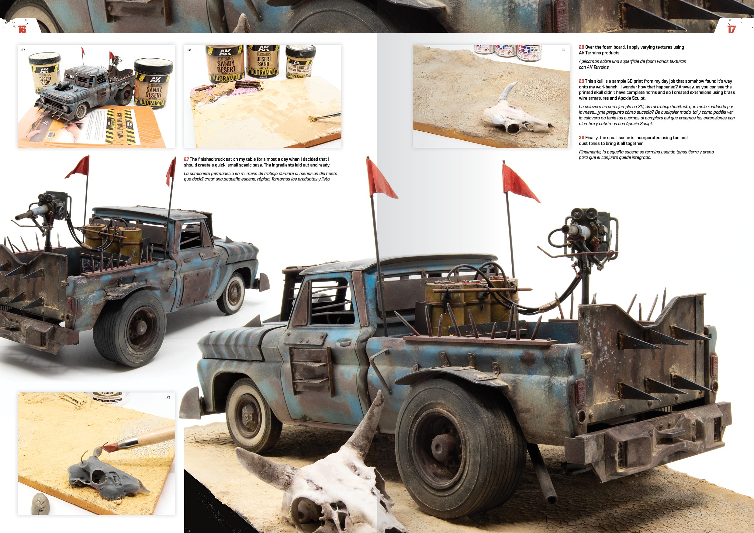 AK Interactive Doomsday Chariots, Modeling Post-Apocalyptic Vehicles | 8435568307940