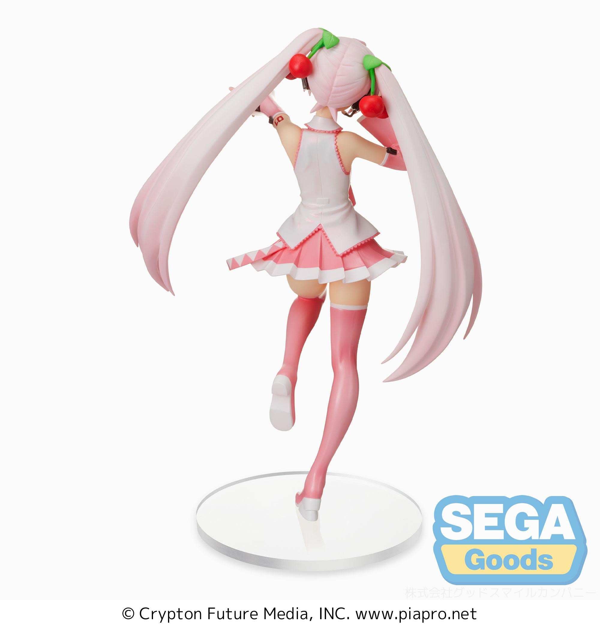 Good Smile Company Hatsune Miku Series SPM Figure 'Sakura Miku' Ver. 3