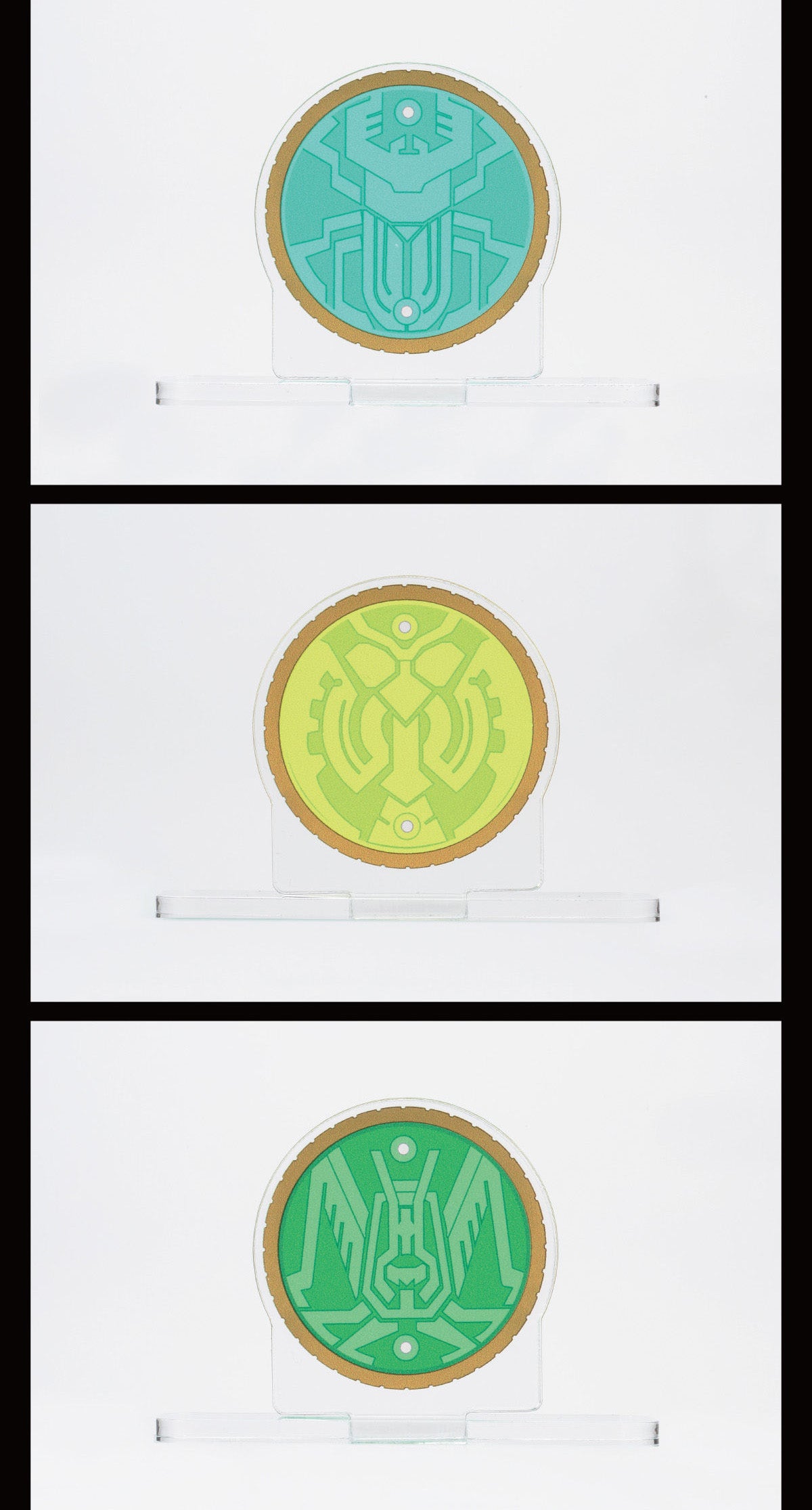 Bandai Logo Display OOO GataKiriBa Combo Core 'Kamen Rider' | 4549660672050