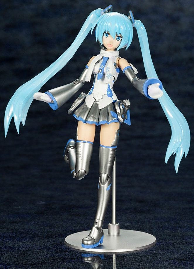 Kotobukiya Frame Music Girl Snow Miku  Figure Kit, Non Scale