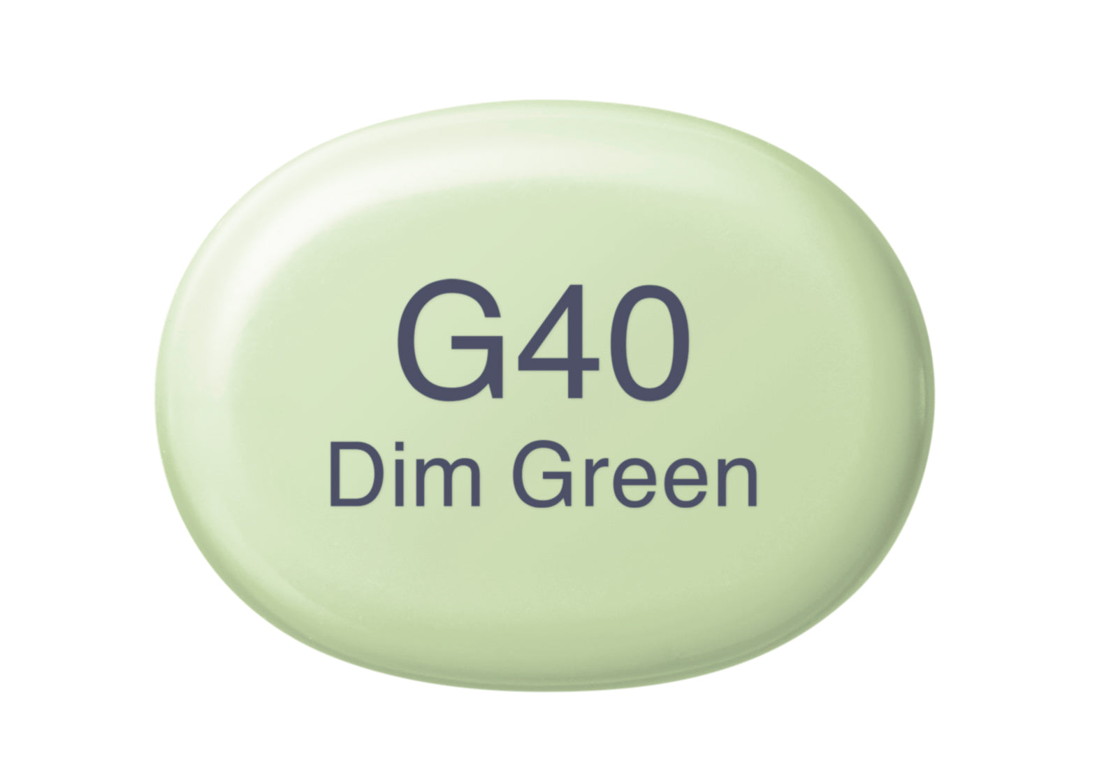 Copic Sketch Marker Greens, Dim Green G40 | 4511338007150