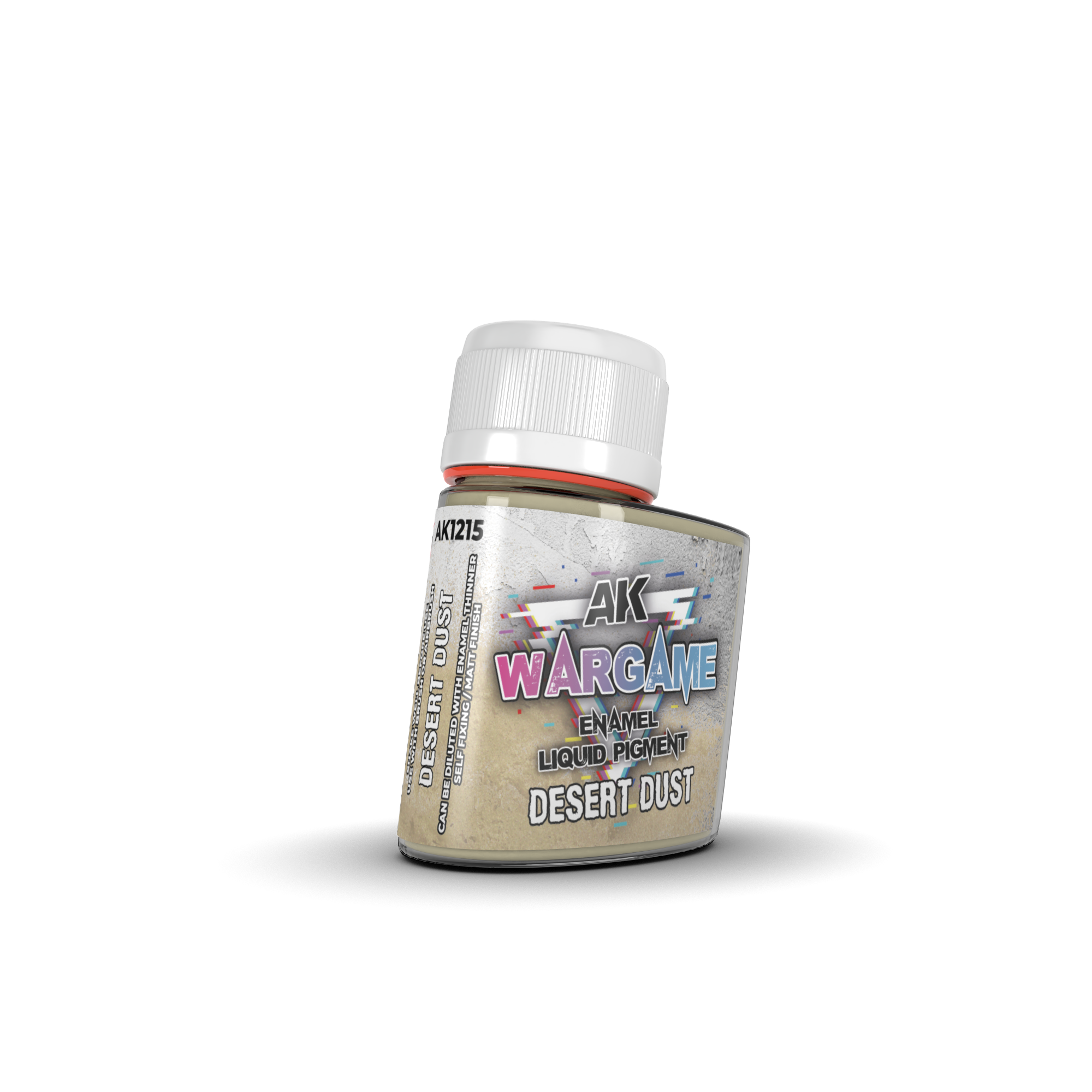 AK Interactive Wargame Enamel Liquid Pigments Desert Dust 35ml