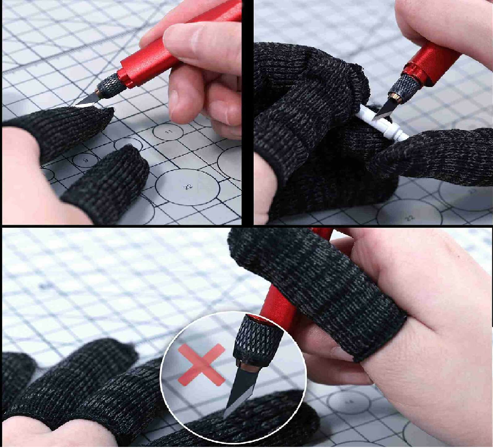 DSPIAE Hppe Anti-Cut Finger Cots (6PS) | 6970845567997
