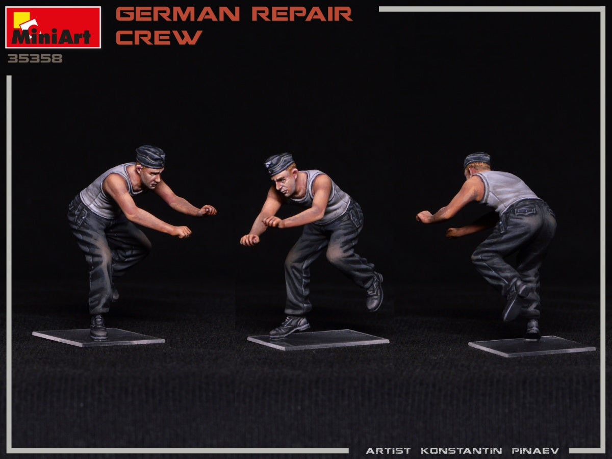 Miniart 1/35 German Repair Crew | 5905090346135