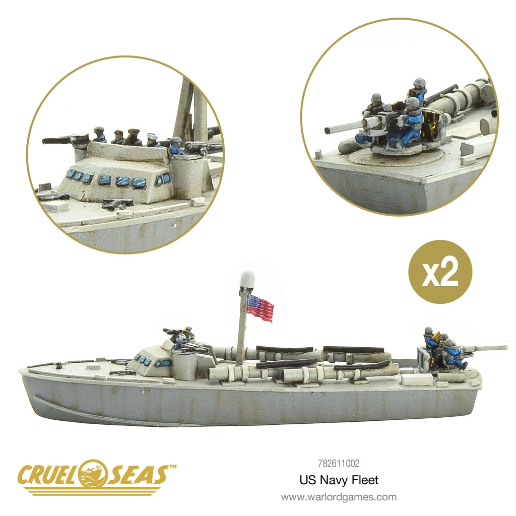 Cruel Seas US Navy Fleet | 5060393709640