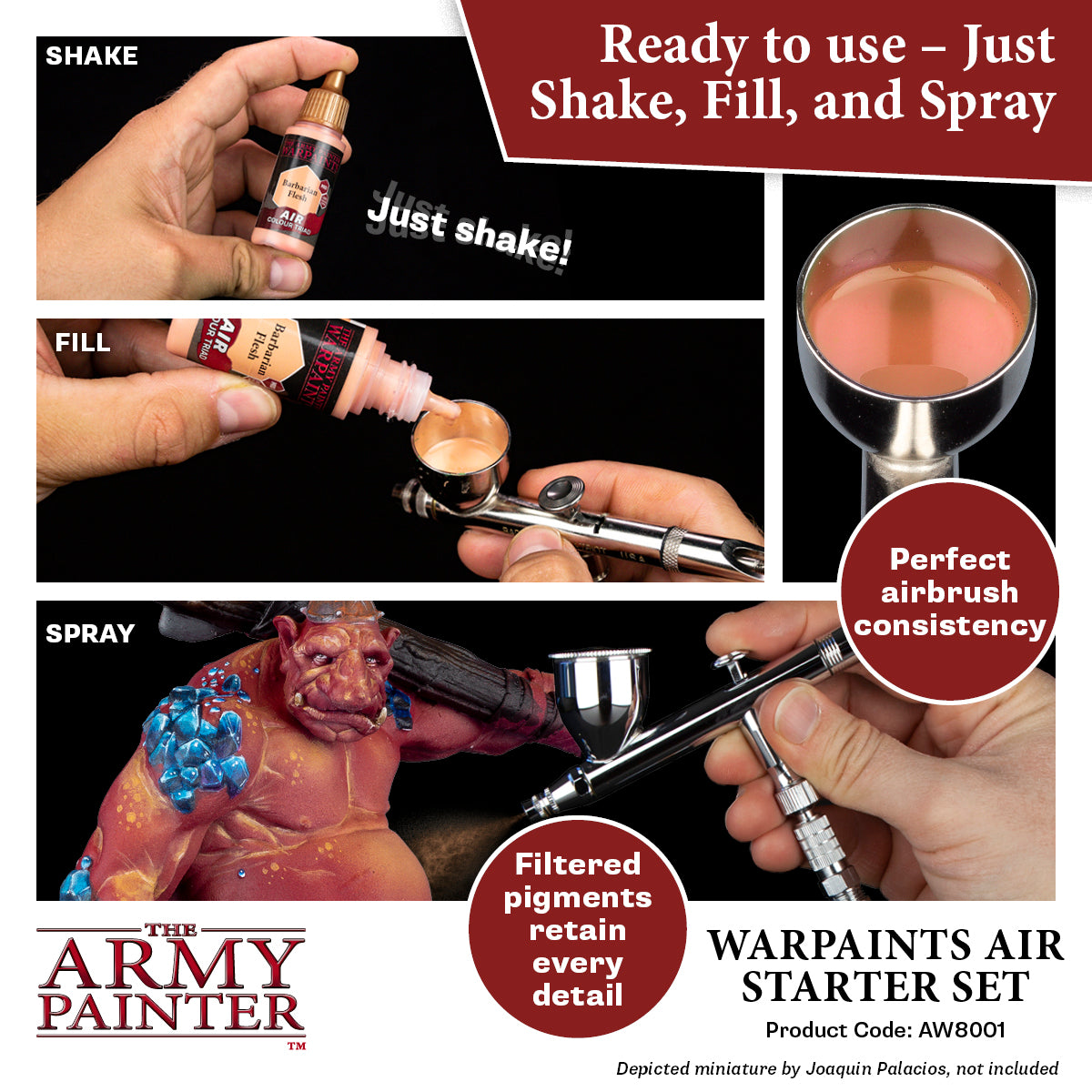 Army Painter Warpaints Air Starter Set | 5713799800182