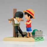 Bandai Spirits X Banpresto World Collectable Figure Log Stories - Monkey.D.Luffy & Roronoa Zoro "One Piece"