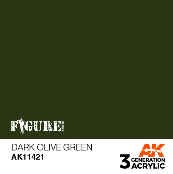 AK Interactive 3G Dark Olive Green