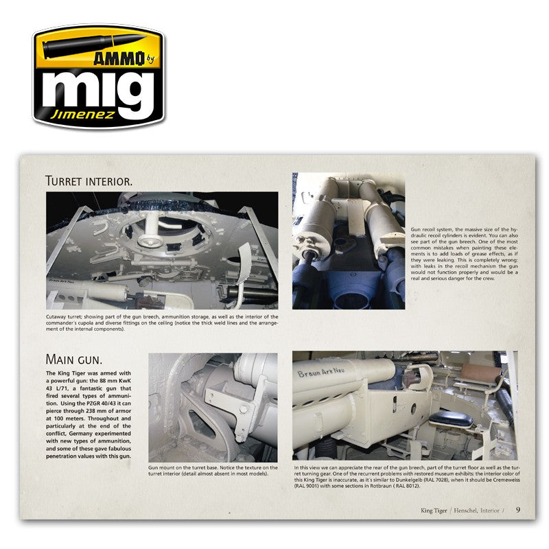 Ammo Mig King Tiger - Visual Modelers Guide (English)