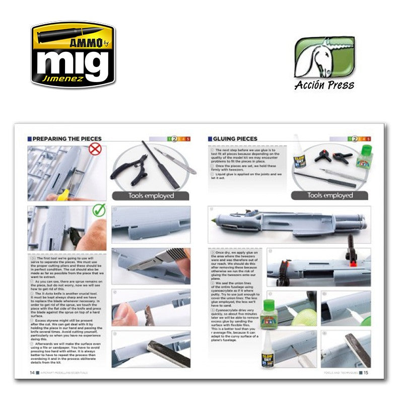 Ammo Mig Aircraft Modelling Essentials, A Comprehensive Guide (English) | 9788495464958