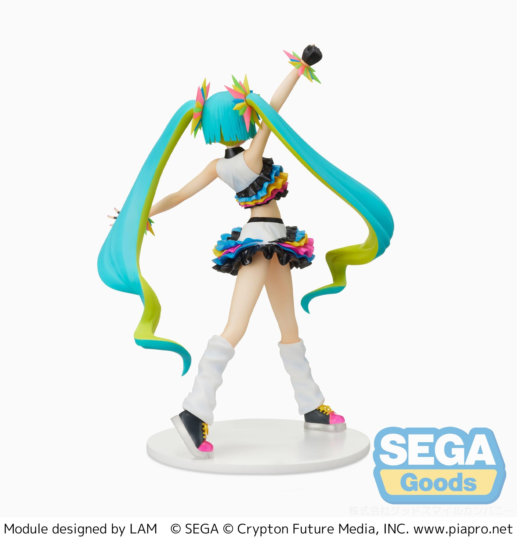 Good Smile Company Hatsune Miku Series Figurizm Project Diva Mega39's Hatsune Miku - Catch the Wave Figure