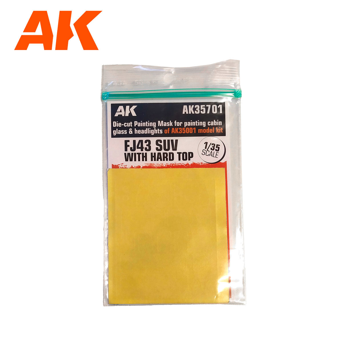 AK Interactive Die-cut Painting Mask (for AK35001) | 8435568333406