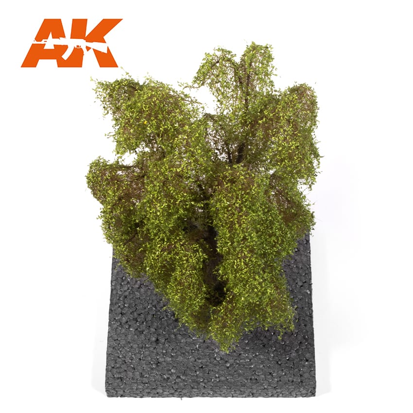 AK Interactive Weeping Willow Summer Tree 1/72 | 8435568311589