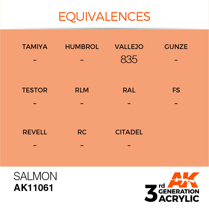 AK Interactive 3G Acrylic Salmon 17ml | 8435568302945