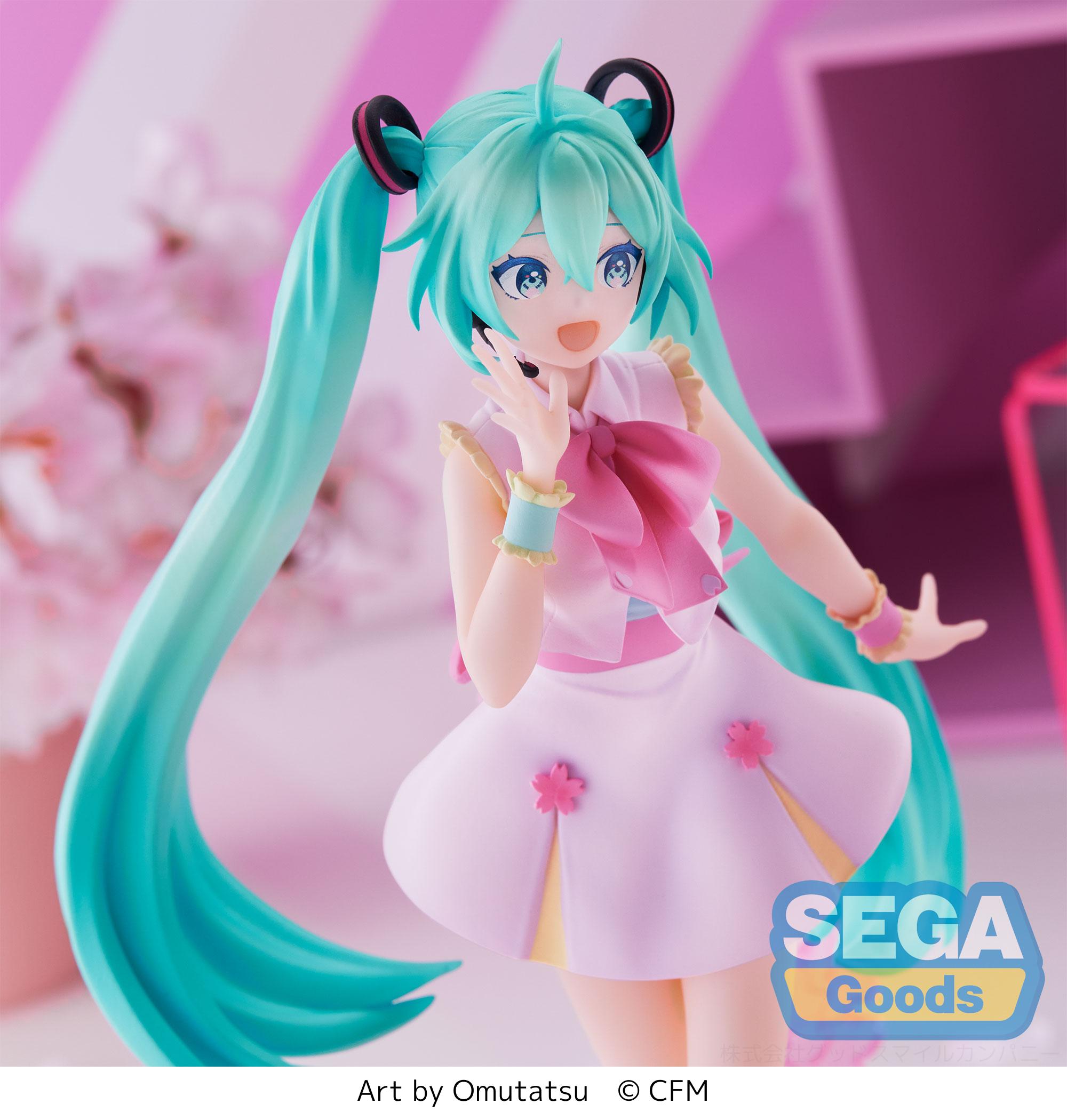 Good Smile Company Hatsune Miku Series Sakura Miku Omutatsu Ver. Luminasta Figure