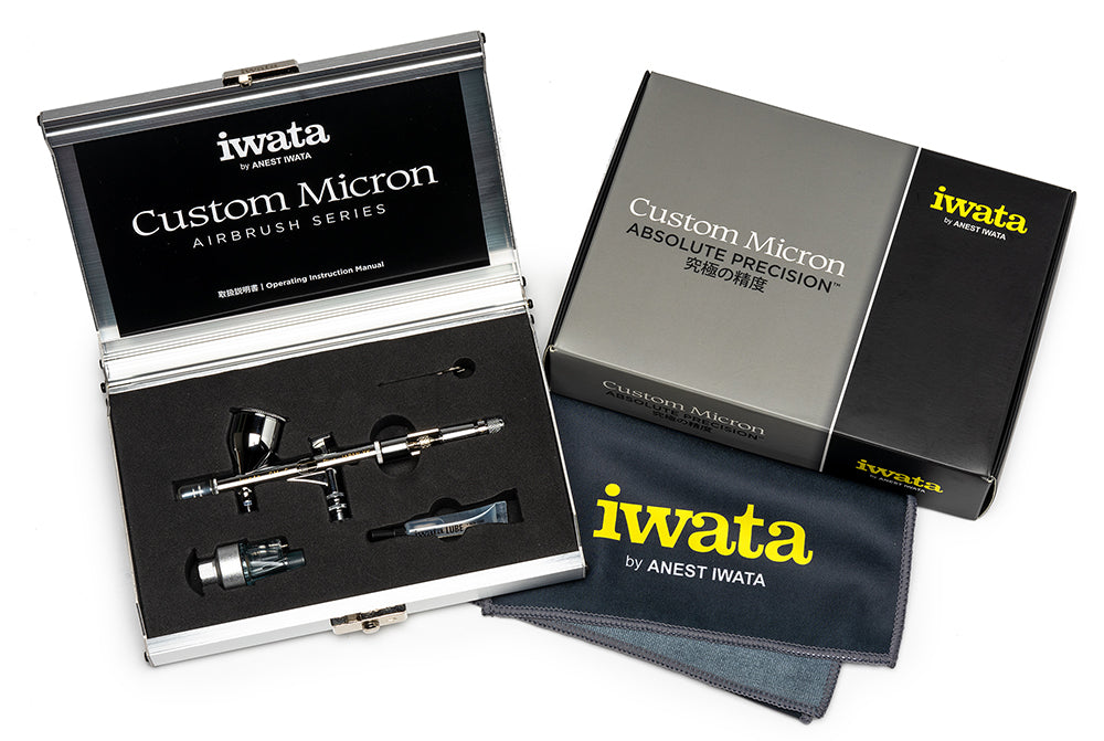 IWATA Custom Micron CM-C Plus Gravity Feed Dual Action Airbrush | 734748051818