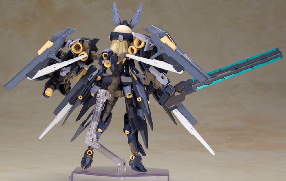 Kotobukiya Frame Arms Girl Zelfikar (7.48 Inch Tall approx), Figure Kit | 190526035003