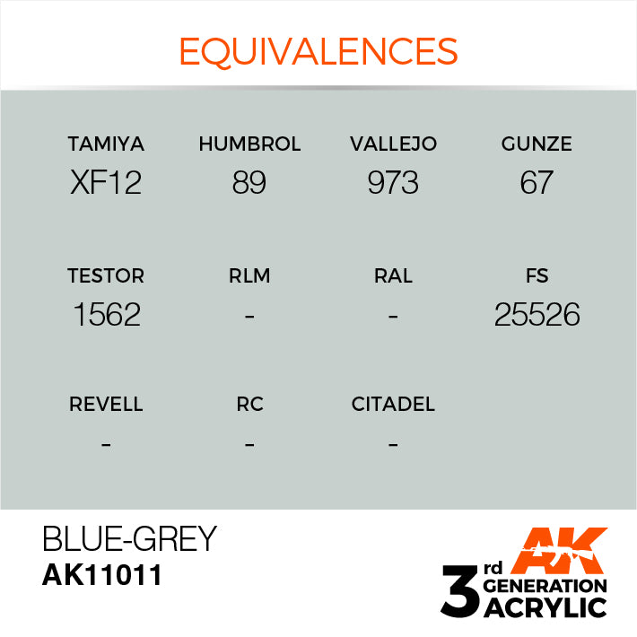 AK Interactive 3G Acrylic Blue-Grey 17ml | 8435568302440