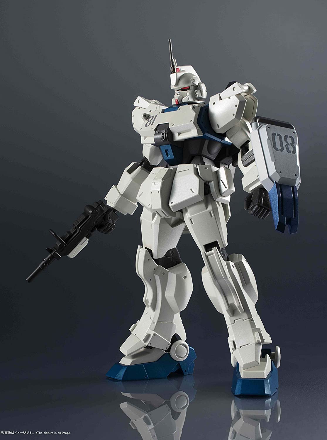 Bandai RX-79[G]Ez-8 Gundam Ez-8 'Mobile Suit Gundam: The 08th MS Team', Bandai Gundam Universe (5.9 Inch approx) | 851365007544