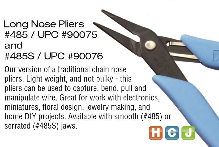 Xuron Long Nose Pliers Smooth (485) 90075 | 615265900752