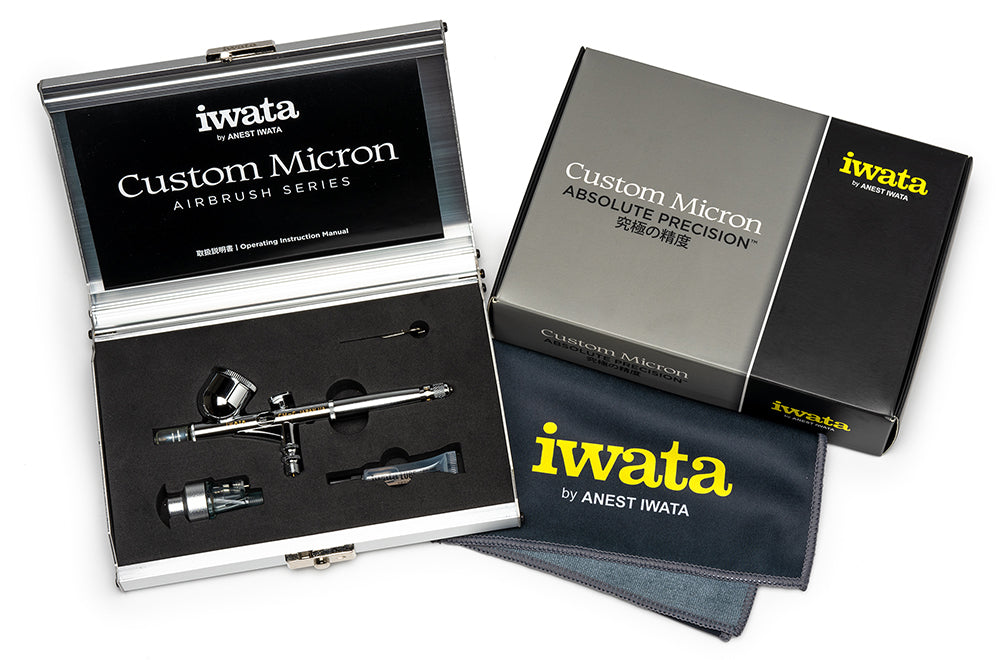 IWATA Custom Micron CM-C Gravity Feed Dual Action Airbrush | 734748051719