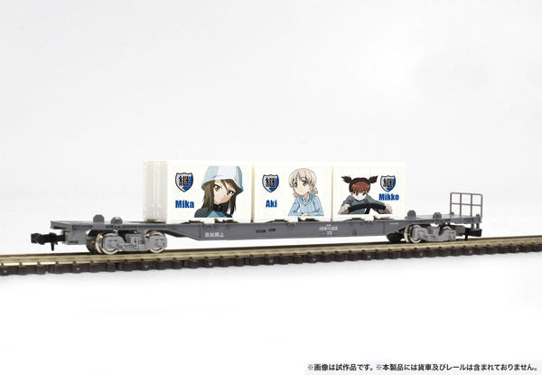 Platz 1/150 GIRLS und PANZER das FINALE N Scale Mini Container (12ft) Jatkosota High School | 4545782075267