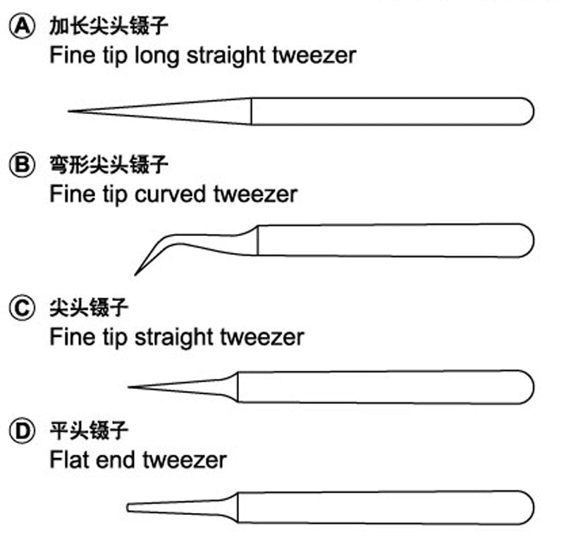 Master Tools Tweezers set | 9580208099576