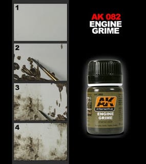 AK Interactive Engine Grime | 8436535570824