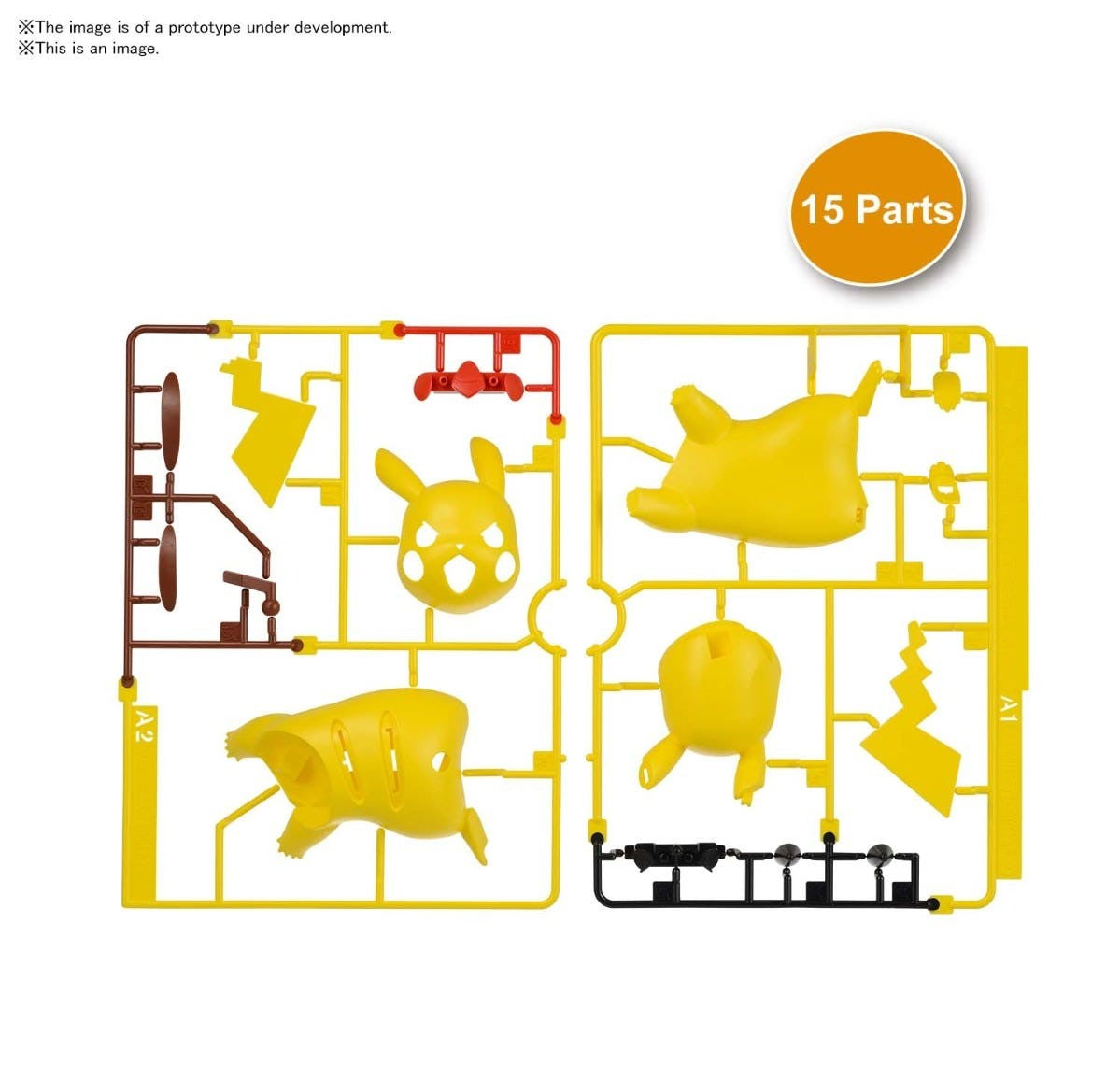 Pokemon Model Kit Quick!! 03 PIKACHU (Battle Pose)
