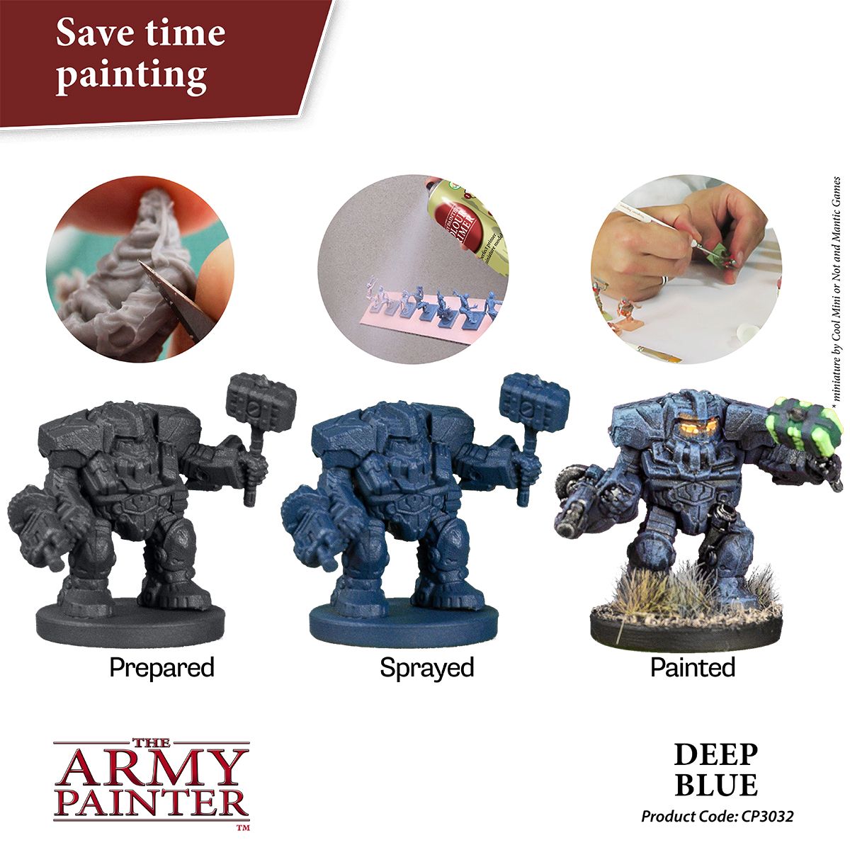 Army Painter Colour Primer - Deep Blue | 5713799303218