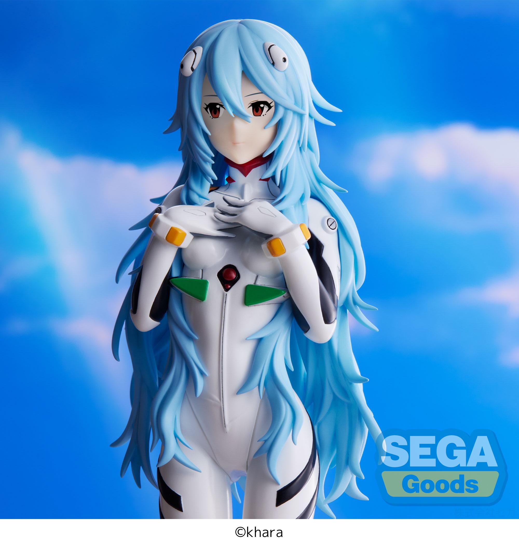 Good Smile Company EVANGELION: 3.0+1.0 Thrice Upon a Time Series Rei Ayanami Long Hair Ver. SPM Figure