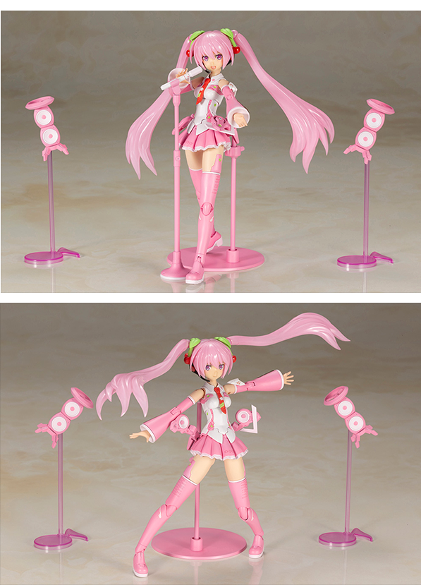 Kotobukiya Frame Music Girl Sakura Miku, Non Scale