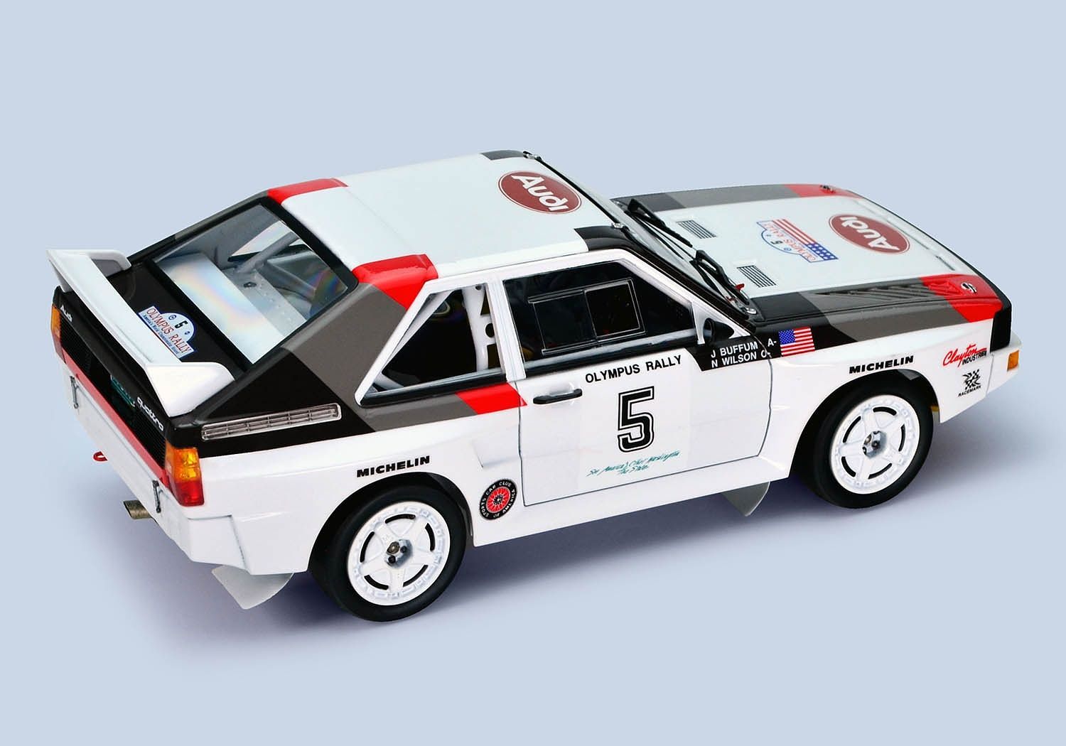 Platz 1/24 Audi Sport Quattro S1 '86 US Olympus Rally | 4545782063127