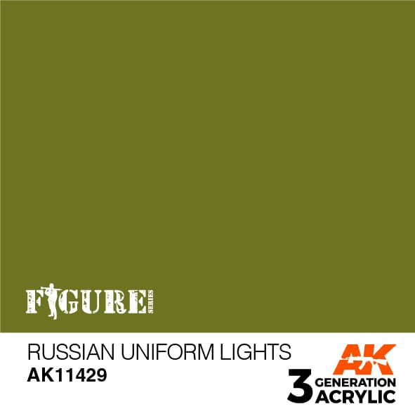 AK Interactive 3G Russian Uniform Lights | 8435568310957