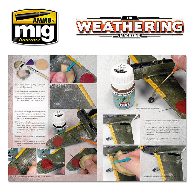 Ammo Mig The Weathering Magazine No 17: Washes, Filters & Oils (English) | 8432074045168